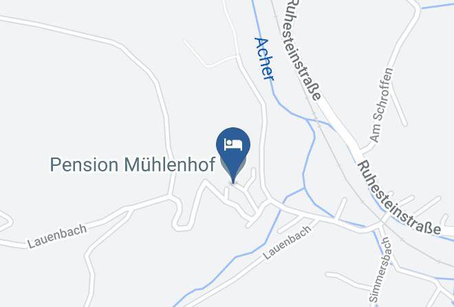 Ortenaukreis - Pension Muhlenhof Maps