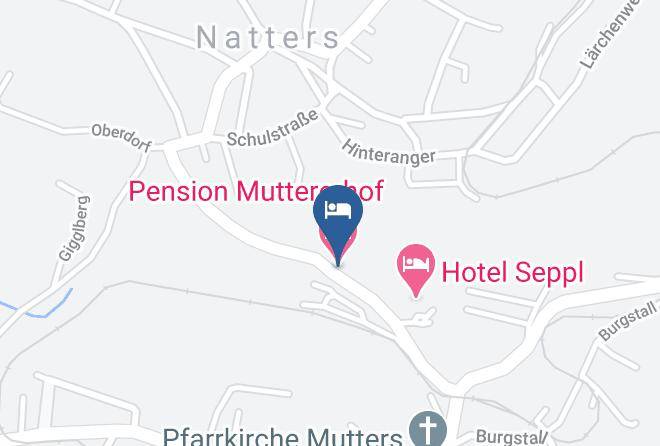 Innsbruck Land - Pension Muttererhof Maps