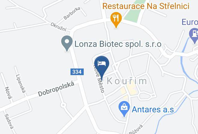 Kolin - Pension Na Letnim Byte I V Zime Maps
