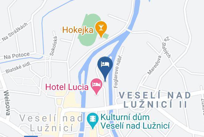 Tabor - Pension Na Soutoku Maps