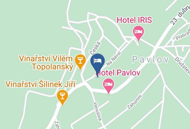Breclav - Pension Na Vyhlidce Pavlov Maps