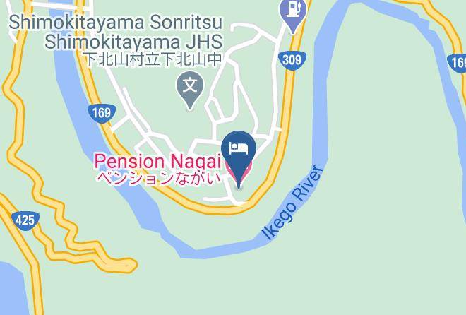 Shimokitayama Vil Yoshino District - Pension Nagai Maps