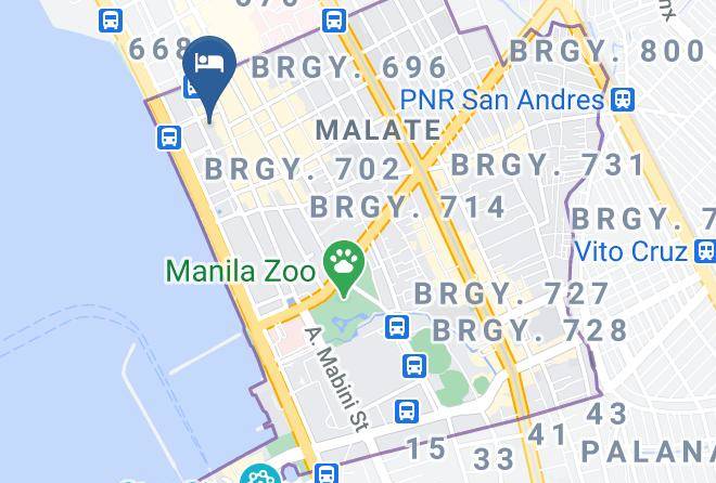 Metro Manila - Pension Natividad Maps