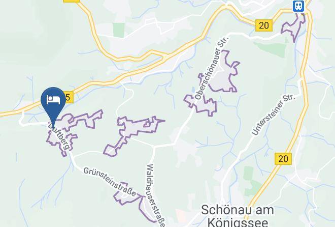 Berchtesgadener Land - Pension Nestle Maps