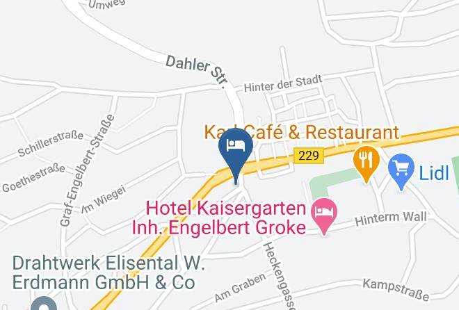 Markischer Kreis - Pension Neuenrade Maps