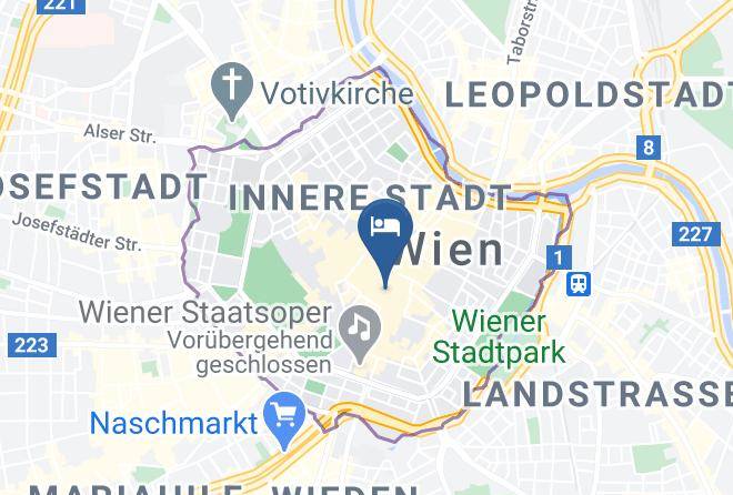 Vienna - Pension Neuer Markt Maps