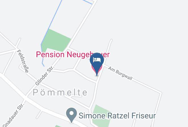 Salzlandkreis - Pension Neugebauer Maps