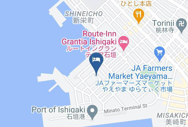 Ishigaki City - Pension New Hamanoso Maps