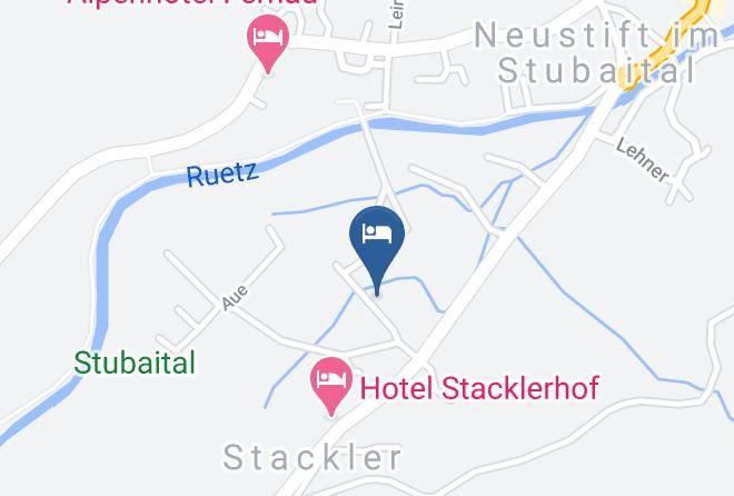 Innsbruck Land - Pension Nigella Maps