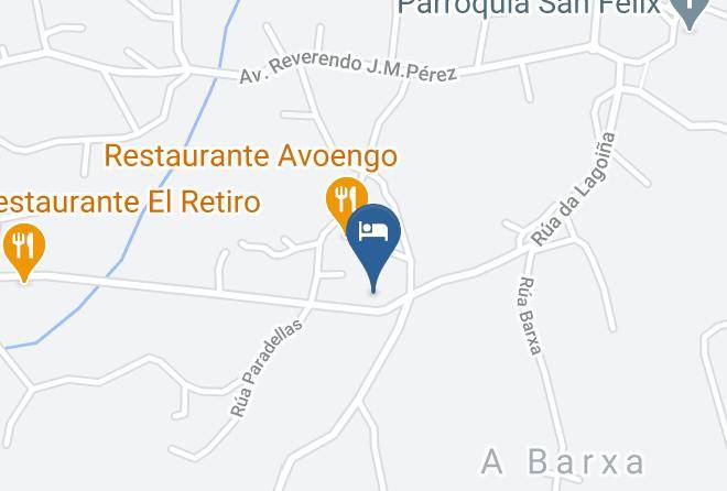 Pontevedra - Pension Nigran Maps