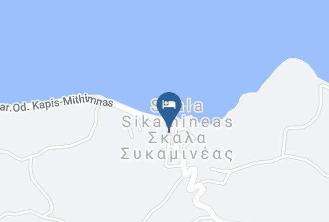 Lesvos - Pension Niki Maps