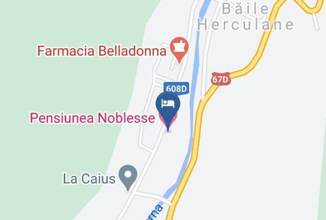 Baile Herculane - Pension Noblesse Maps