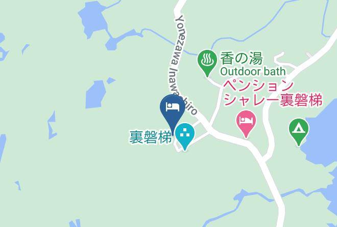 Kitashiobara Vil Yama District - Pension Noda Popeye Maps