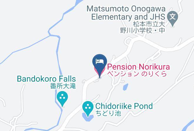 Matsumoto City - Pension Norikura Maps