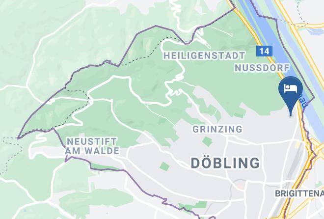 Vienna Dobling - Pension Nussdorf Maps