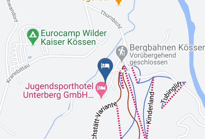 Kitzbuhel - Pension Oberbach Maps