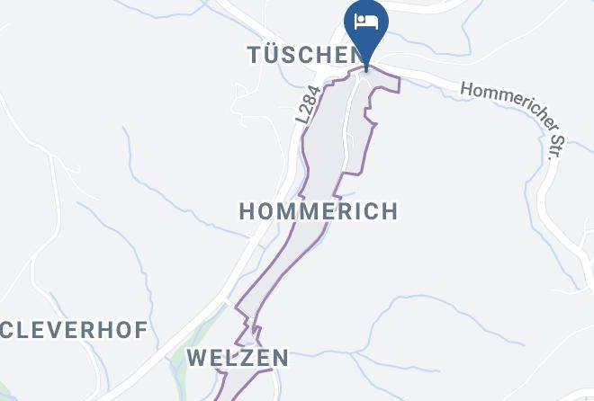 Oberbergischer Kreis - Pension Oberberg Maps