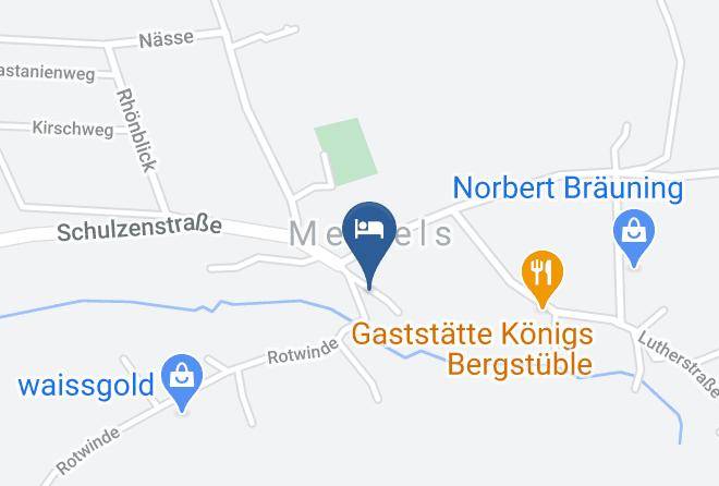 Schmalkalden Meiningen - Pension Oberwallbachsmuhle Maps