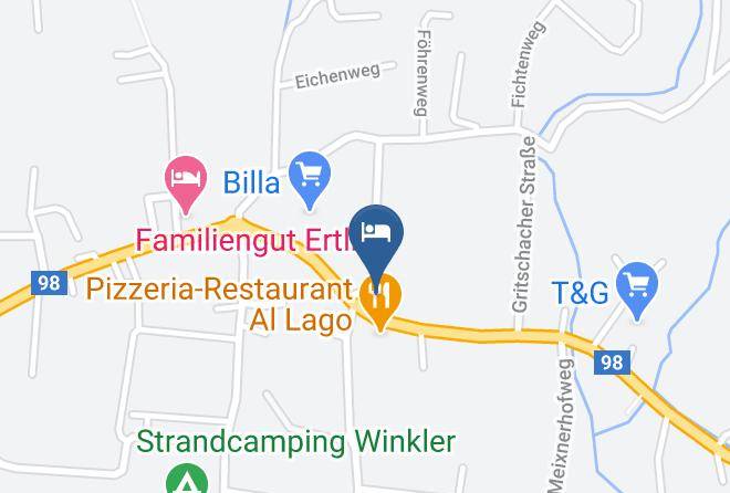 Spittal An Der Drau - Pension Oberwinkler Maps