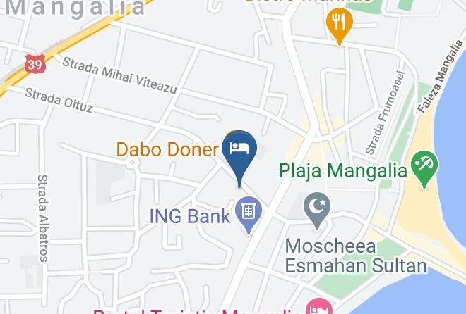 Mangalia - Pension Oituz Maps