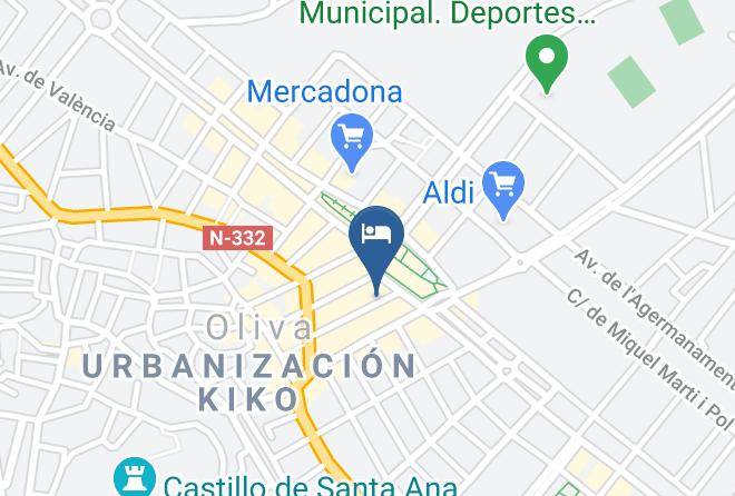 Hotelito Oliva Map