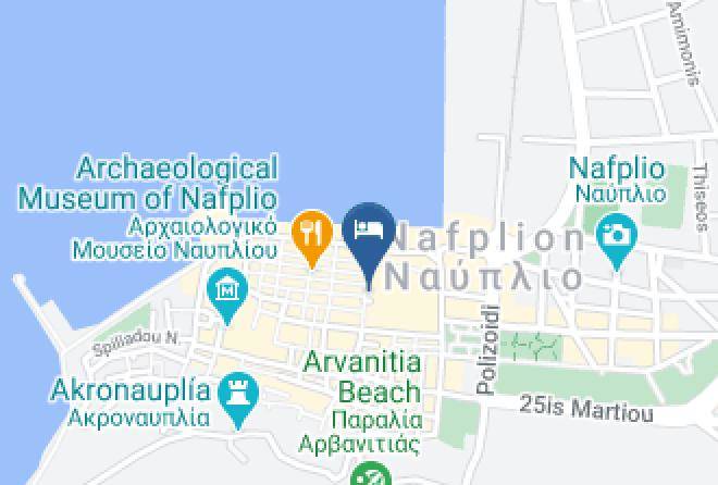 Argolis - Pension Omorfi Poli Maps