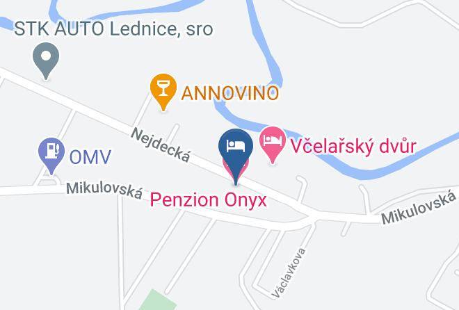Breclav - Pension Onyx Maps
