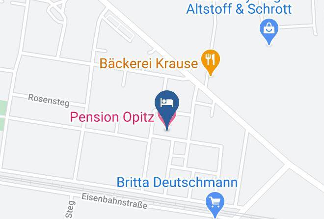 Bautzen - Pension Opitz Maps
