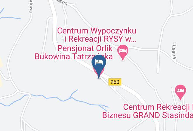 Tatrzanski - Pension Orlik Bukowina Tatrzanska Maps