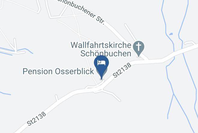 Cham - Pension Osserblick Maps