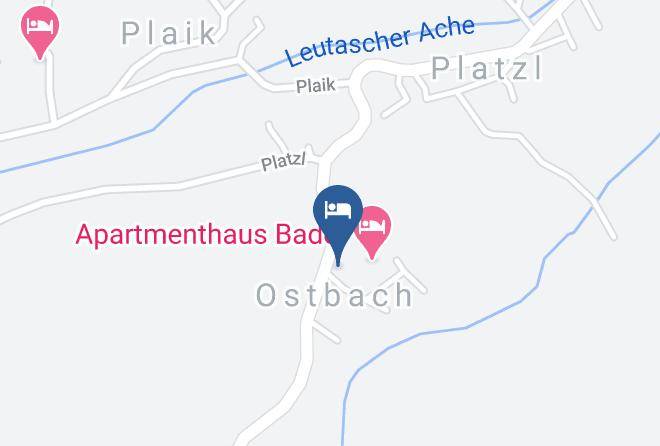 Innsbruck Land - Pension Ostbach Maps