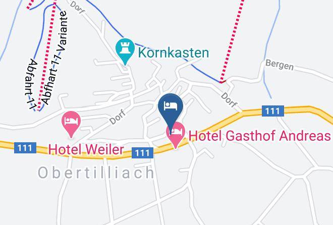 Lienz - Pension Oswalderhof Maps
