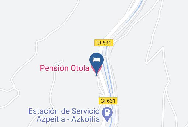 Gipuzkoa - Pension Otola Maps