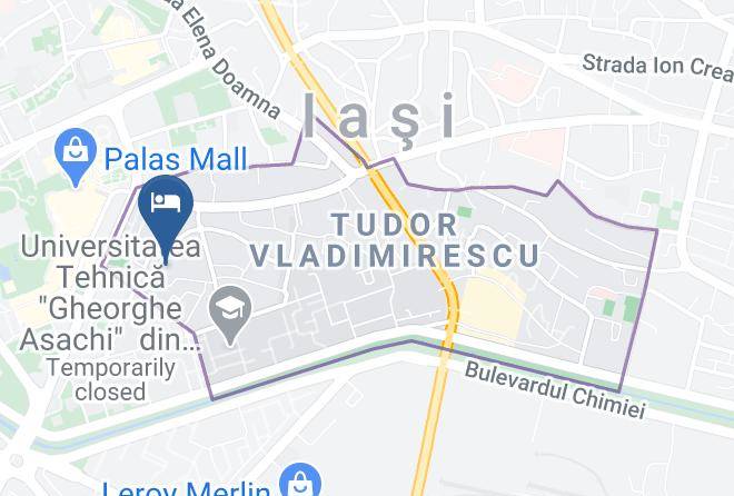 Iasi - Pension Palace Maps