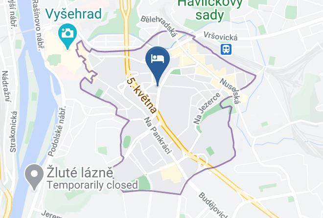 Prague - Pension Paloucek Maps