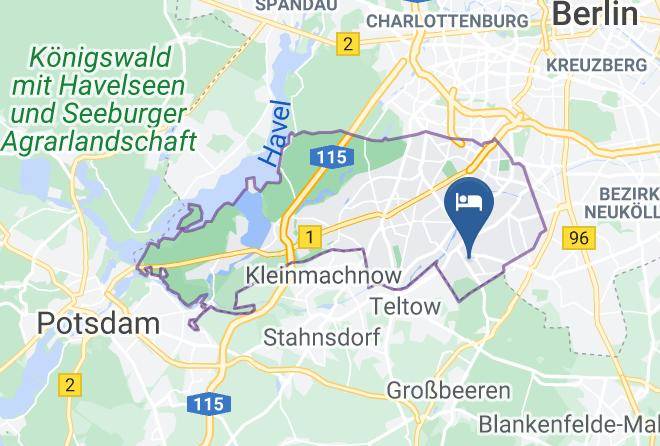 Stadt Berlin - Hotel Pension Pamina Maps