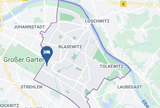 Dresden - Pension Pamp Am Grosen Garten Maps
