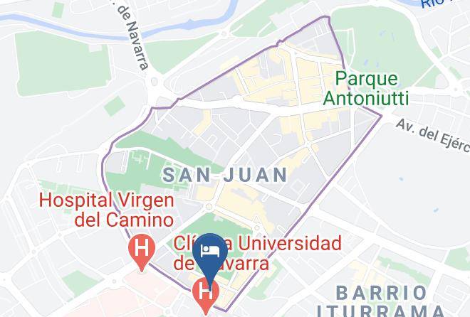 Navarra - Pension Pamplonabeds Maps