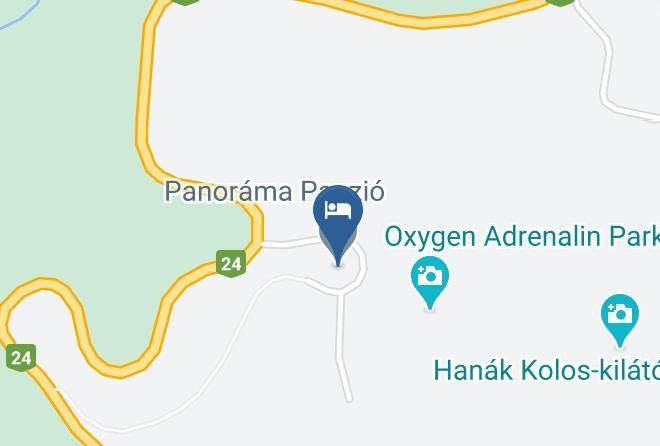 Gyongyos - Pension Panorama Maps