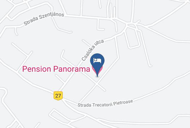 Odorheiu Secuiesc - Pension Panorama Maps
