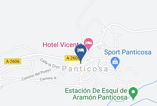 Huesca - Pension Panticosa Maps