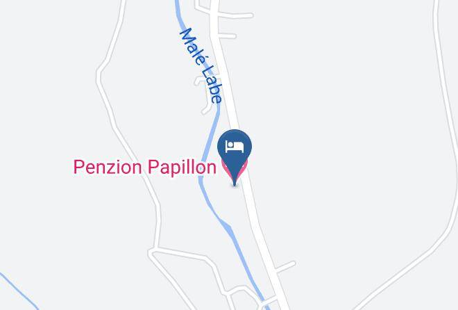 Trutnov - Pension Papillon Maps
