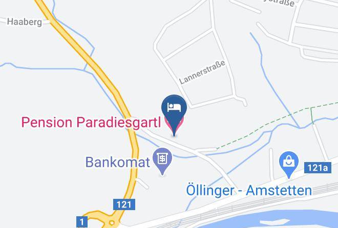 Amstetten - Pension Paradiesgartl Maps