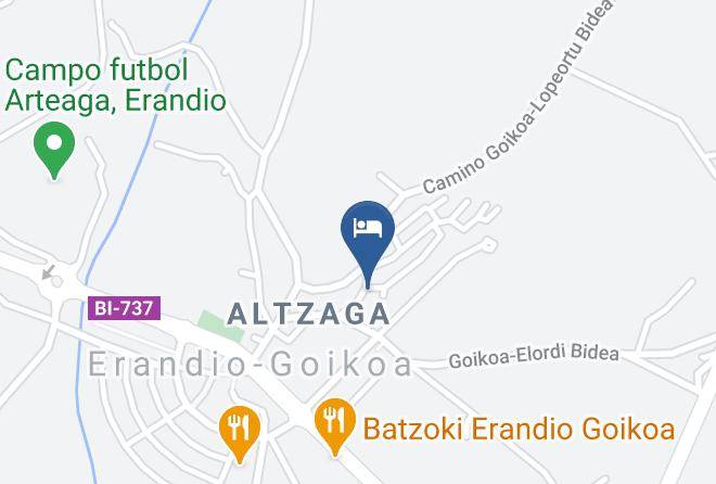 Bizkaia - Pension Paratene Maps