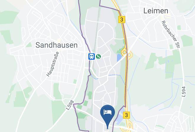 Rhein Neckar Kreis - Pension Park Cafe Maps