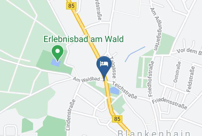 Weimarer Land - Pension Parkhotel Blankenhain Maps