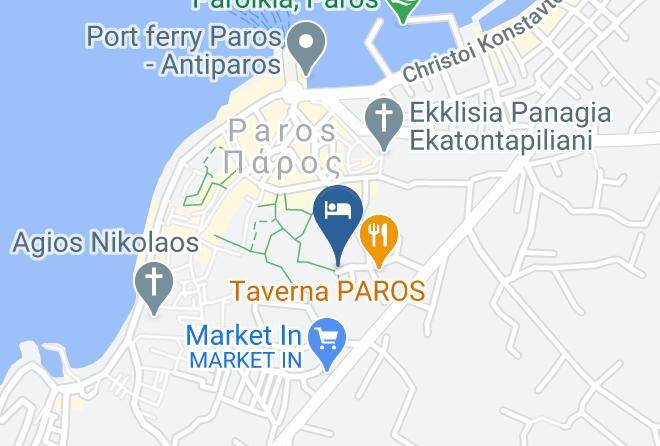 Paros - Pension Paros Anna Spanou Maps