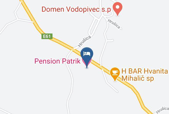 Ilirska Bistrica - Pension Patrik Maps