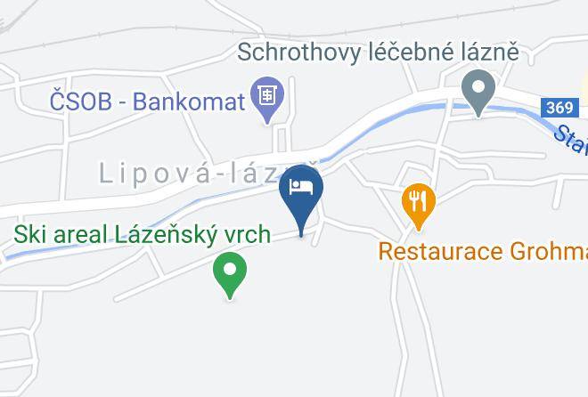 Jesenik - Pension Pavel Maps