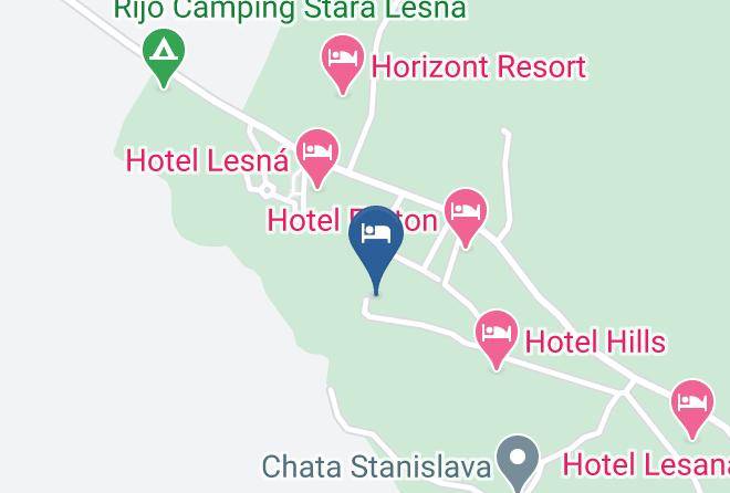Kezmarok - Pension Pazicky Maps